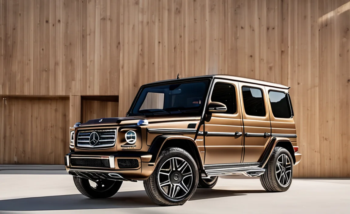A Wooden G-Wagon? Seriously?