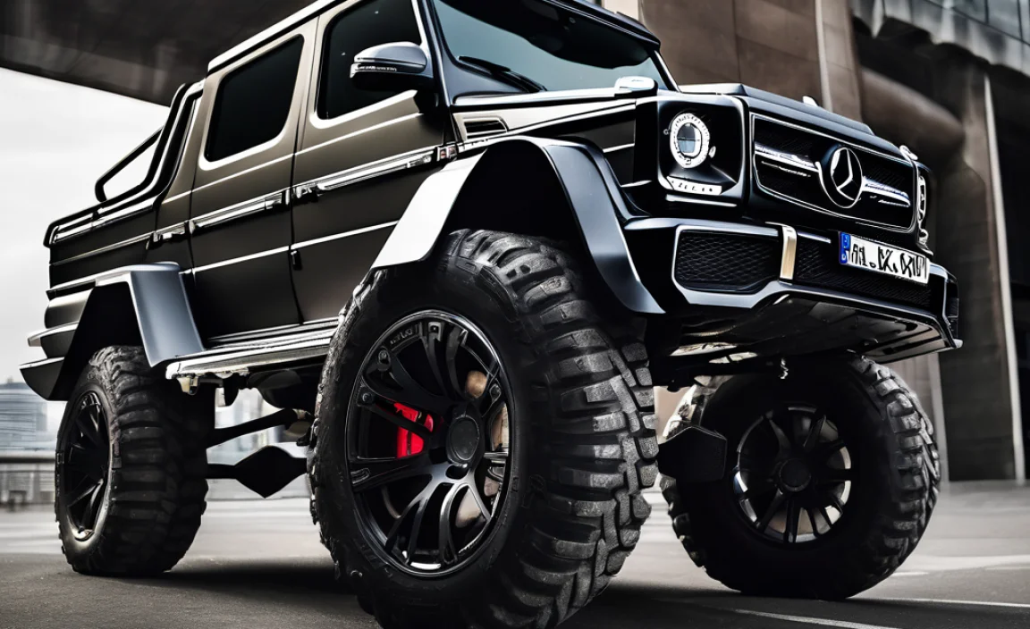 An Overview Of Mercedes G 63 AMG 6×6