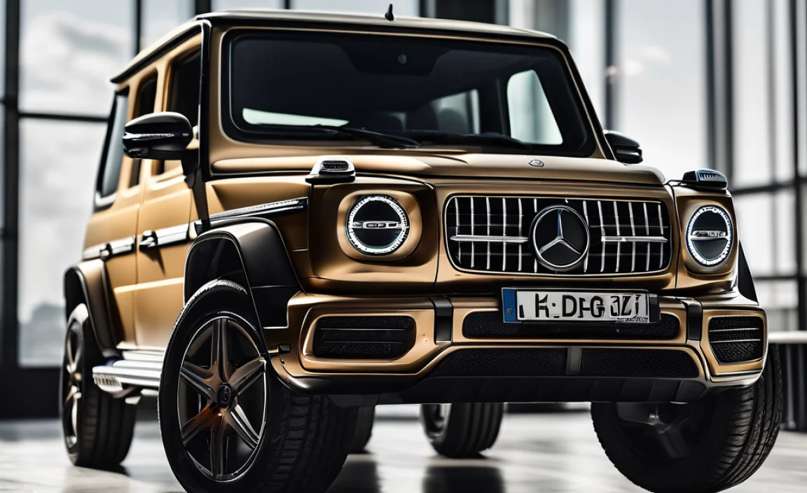 Design And Features Of The Mini G-Class