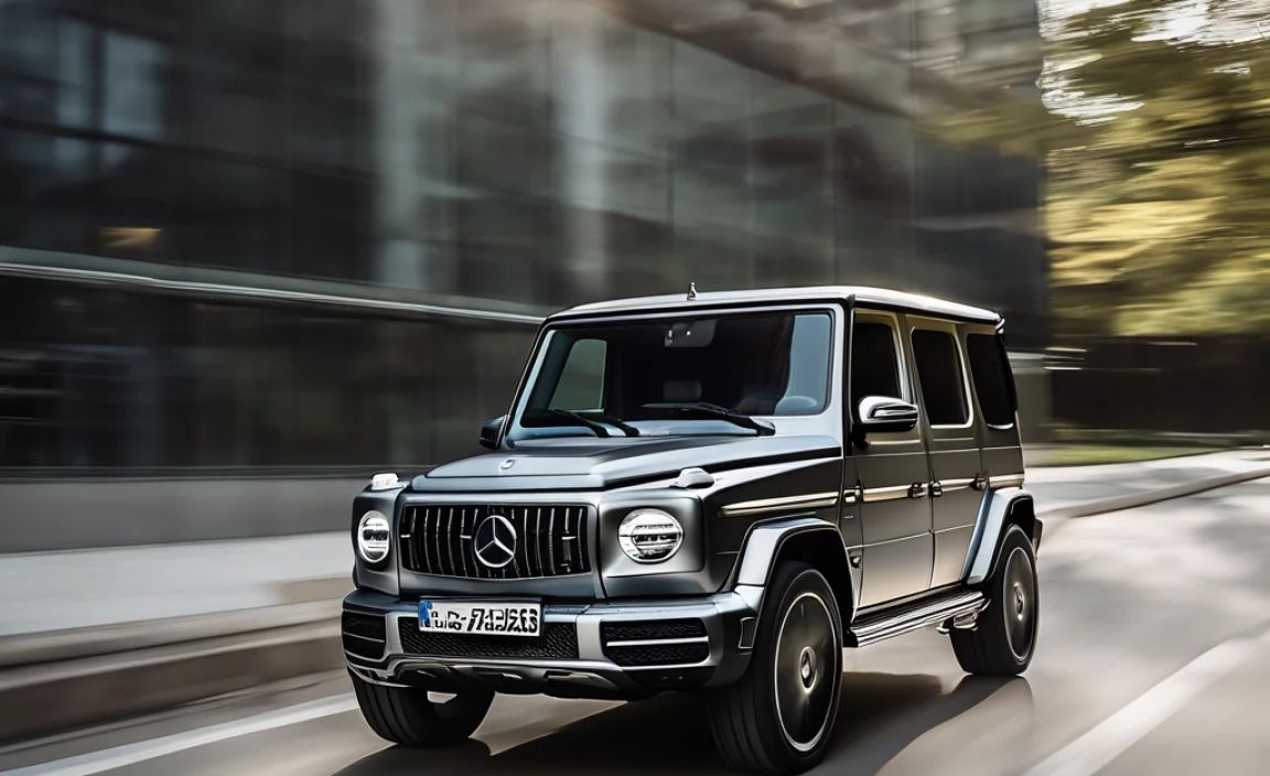 Features Of The Electric G-Wagon