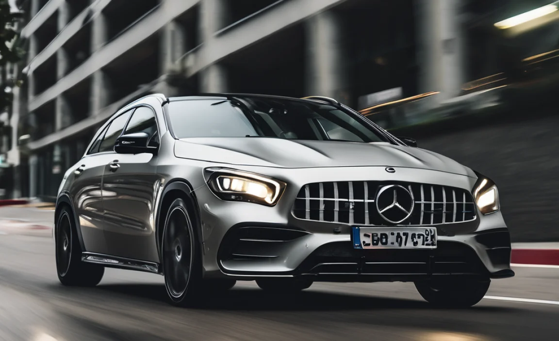 GLA-Class Driving Mode Selector: How to Switch