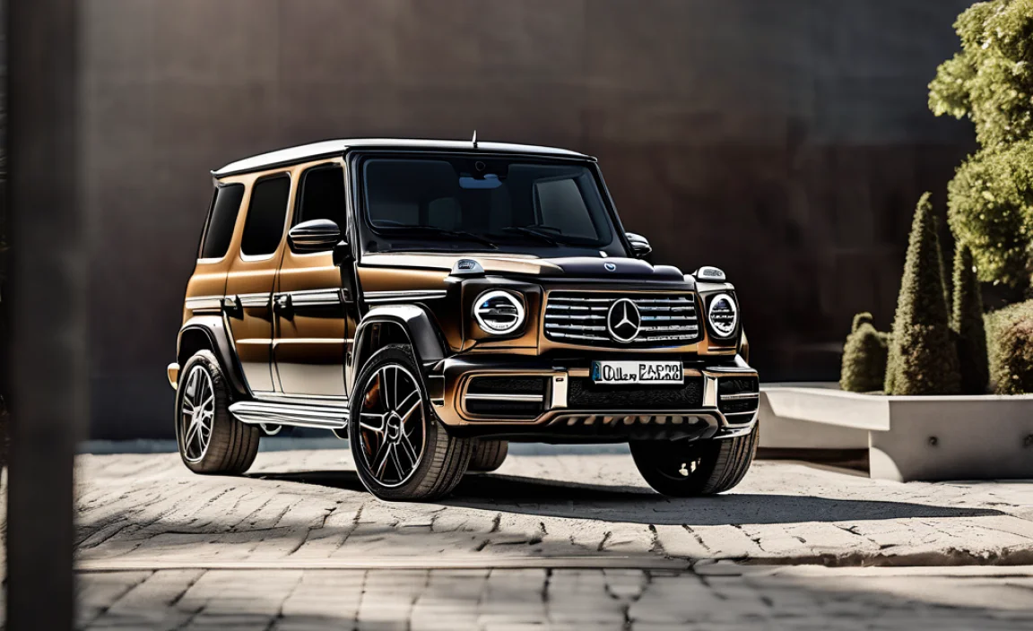 Inspiration From The G-Wagen