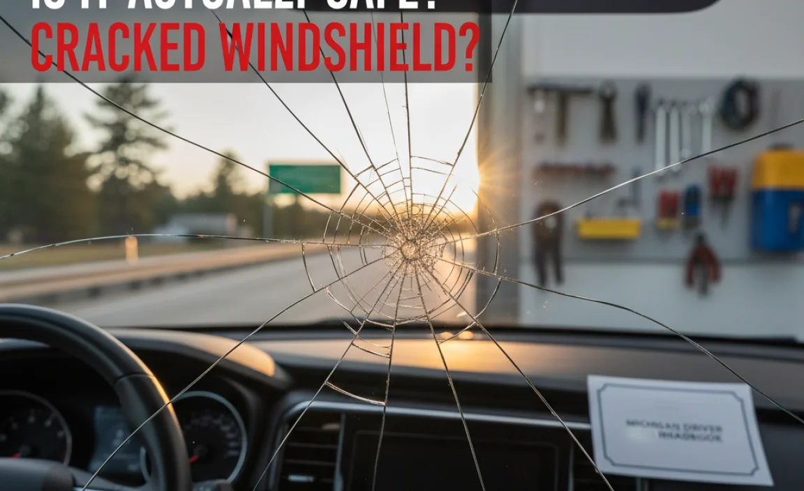 Is It Actually Safe to Drive with a Cracked Windshield?
