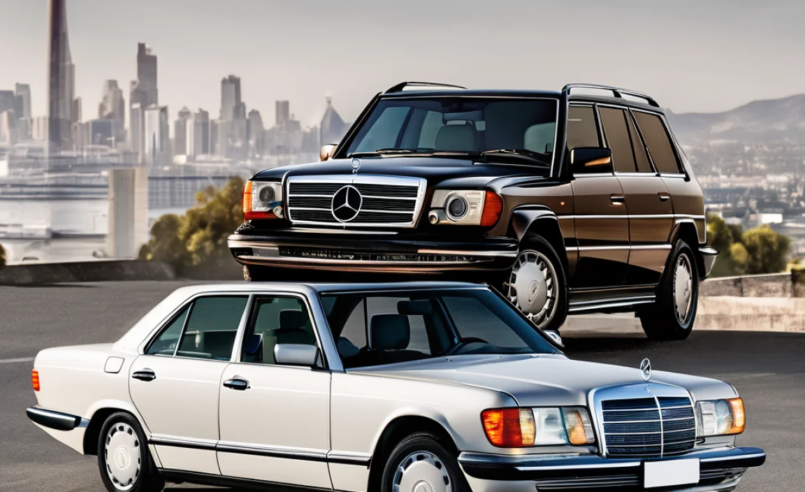 Mercedes 420 SE vs Lexus LS: A Tale of Two Luxury Sedans