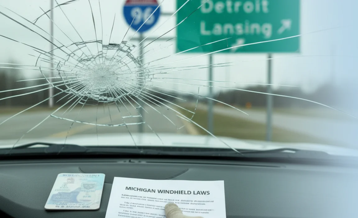 The Legal Side: Michigan Windshield Laws