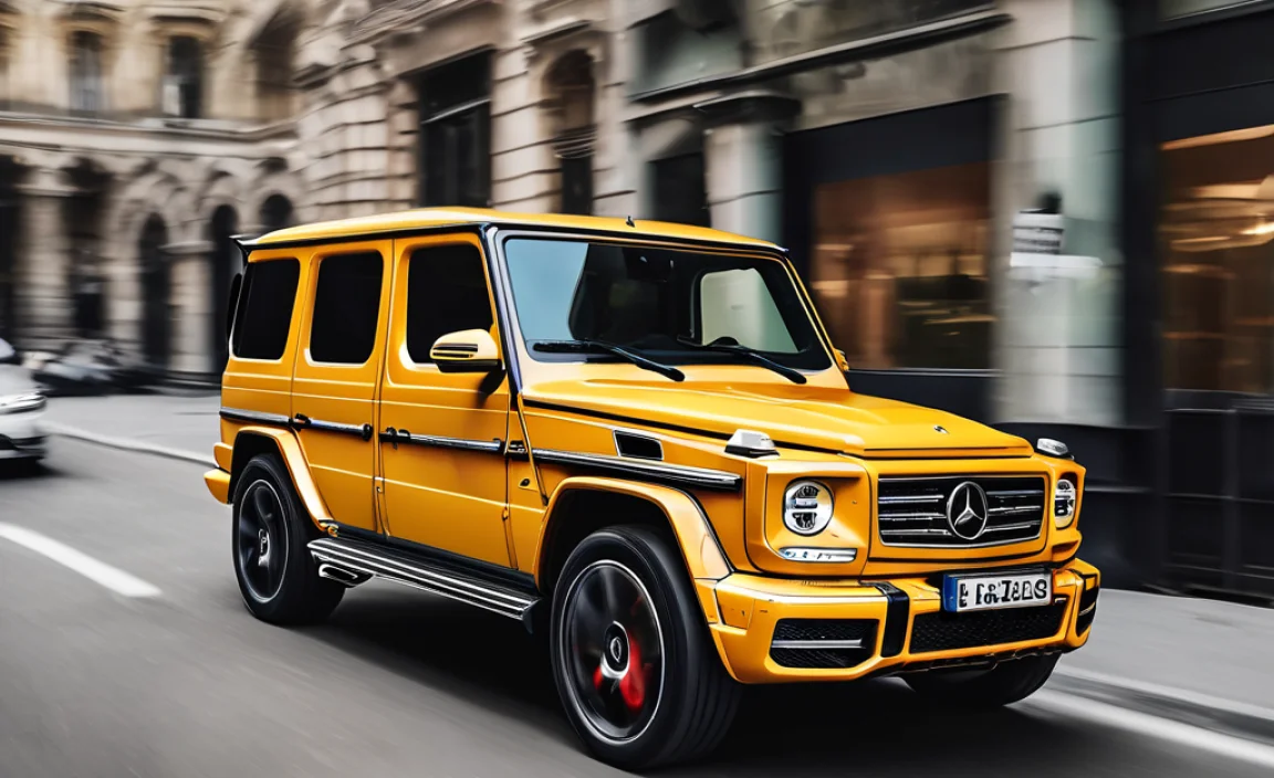 The Significance Of Color In The G-Class Design