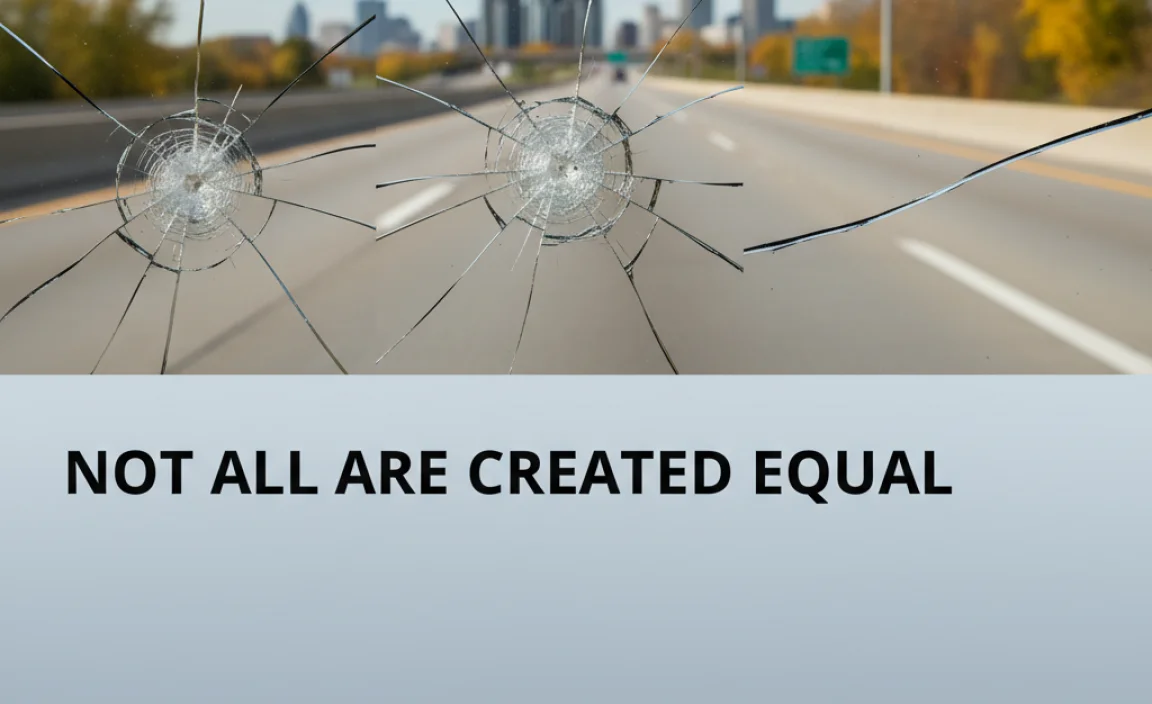 Understanding Windshield Cracks: Not All Are Created Equal