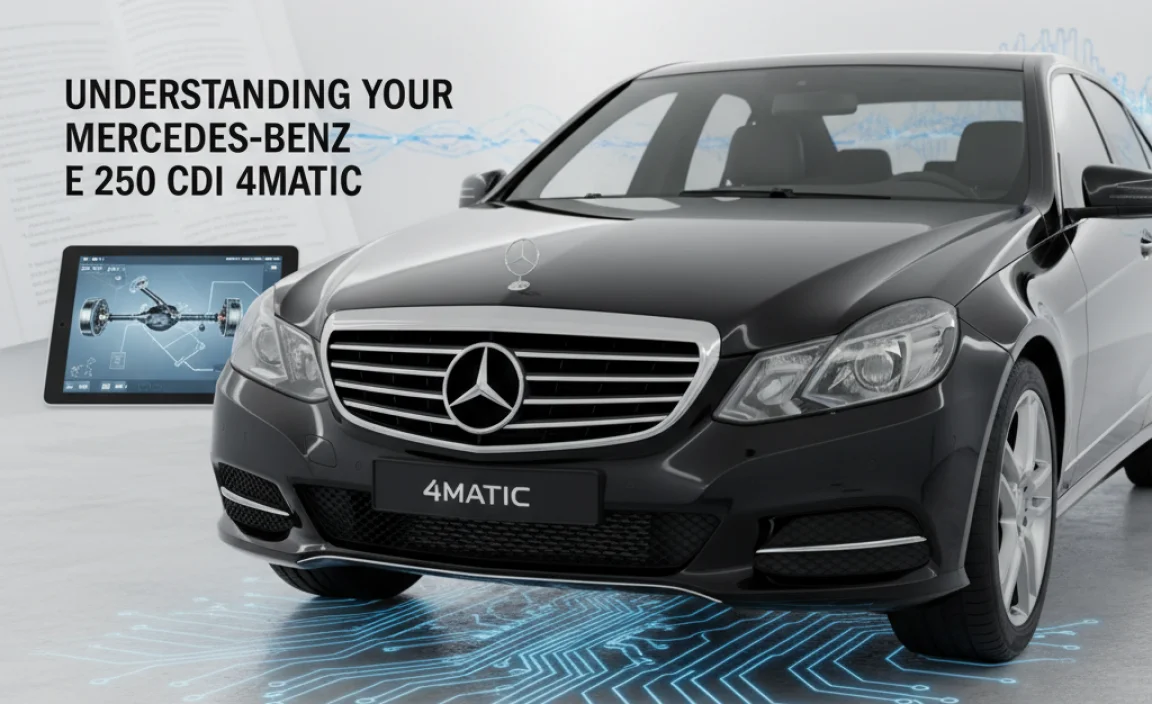Understanding Your Mercedes-Benz E 250 CDI 4Matic