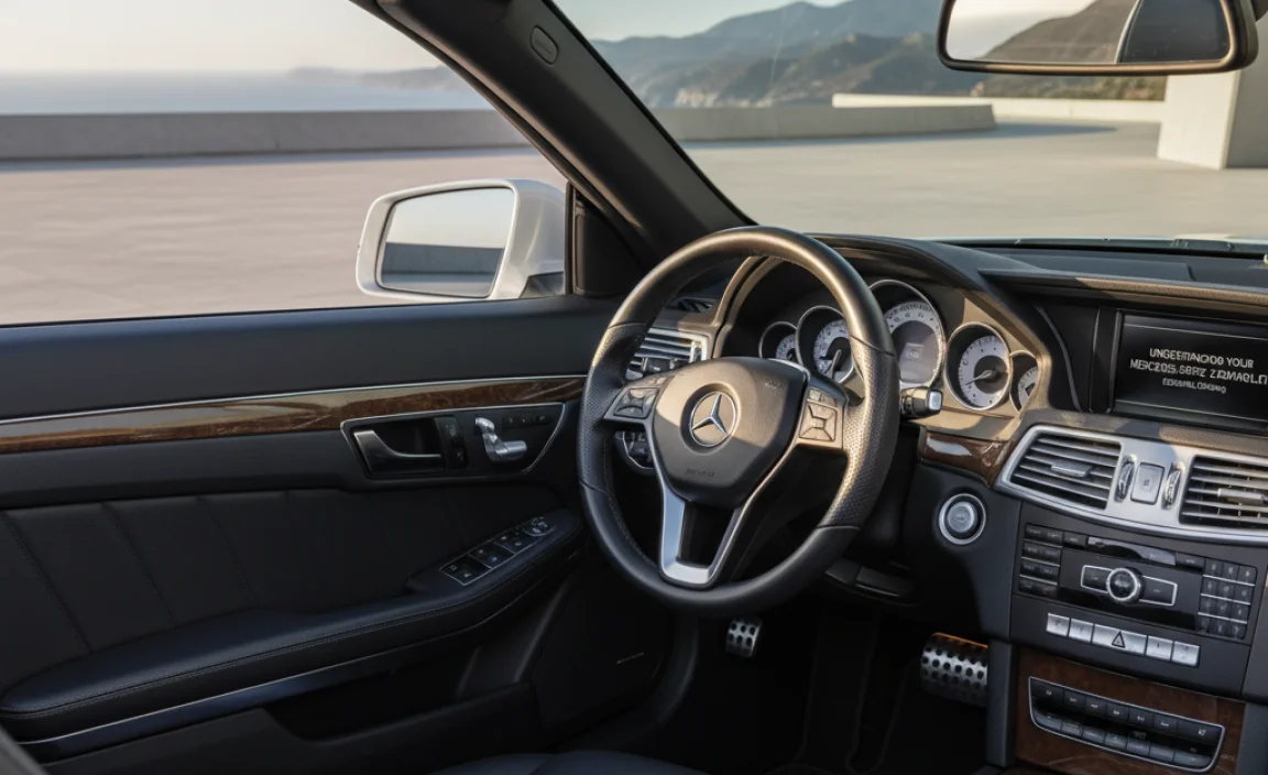 Understanding Your Mercedes-Benz E 250 CDI Cabriolet