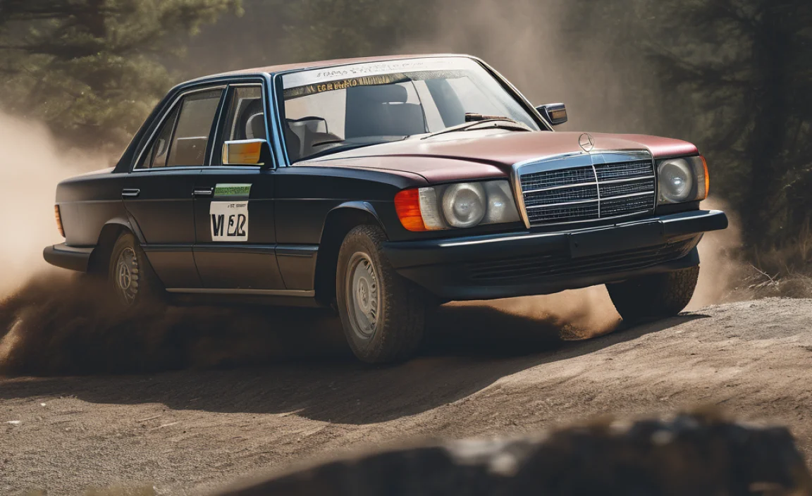 Why the Mercedes 300 SD W126 is a Rally Surprise